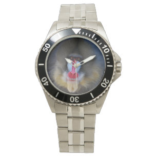 Kluger Mandrill Affe Armbanduhr