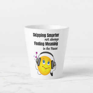 "Klüger überspringen, nicht immer: inspirierendes Milchtasse