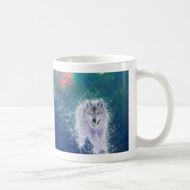 Kluger Wolf Tasse (Rechts)