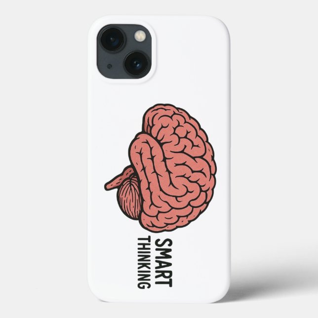 Kluges Denken Der Power des Gehirns Case-Mate iPhone Hülle (Rückseite)