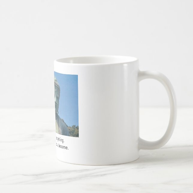 Klugheit von Buddha Kaffeetasse (Rechts)