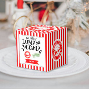 Klumpen Kohle lustige Weihnachts-Geheim-Santa-Part Geschenkschachtel