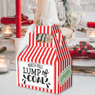 Klumpen Kohle lustige Weihnachts-Geheim-Santa-Part Geschenkschachtel