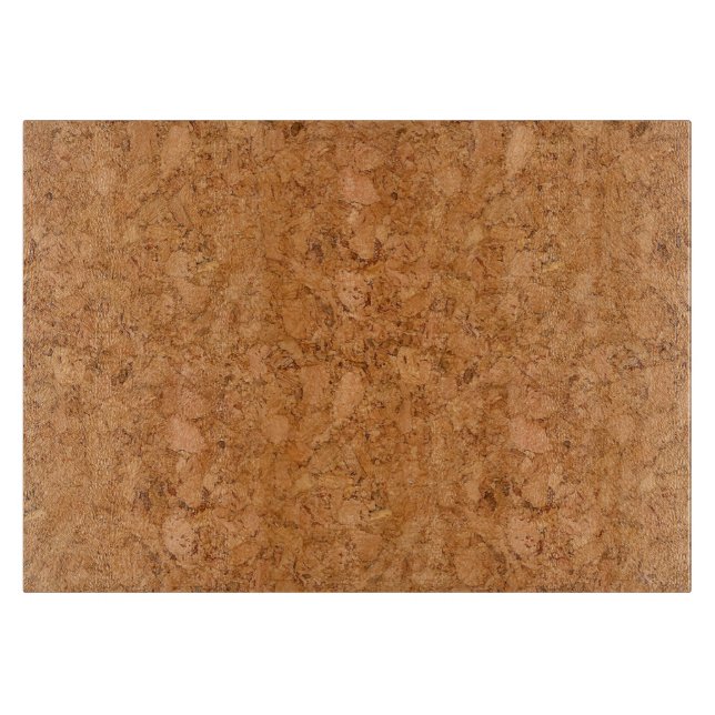 Klumpiger Naturkork-hölzerner Korn-Blick Schneidebrett (Vorderseite)