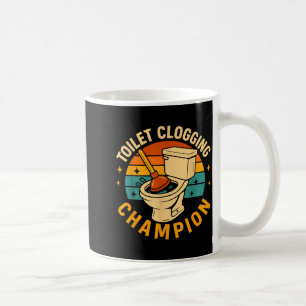Klüngel verstopfende Chamon Lustiger Badezimmer Ve Kaffeetasse