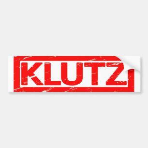 Klutz Briefmarke Autoaufkleber