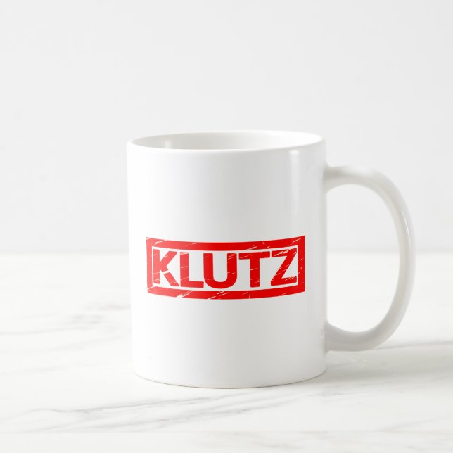 Klutz Briefmarke Kaffeetasse (Rechts)