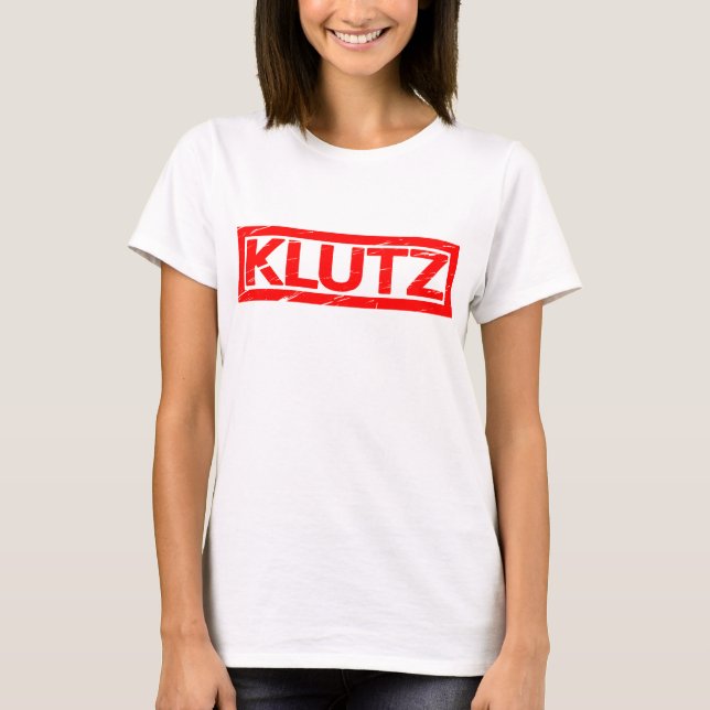 Klutz Briefmarke T-Shirt (Vorderseite)