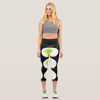 km Baum Malerei capri Leggings