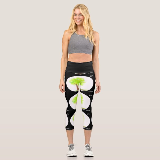 km Baum Malerei capri Leggings (Vorderseite)