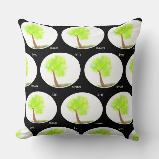 km tree painting pillow kissen