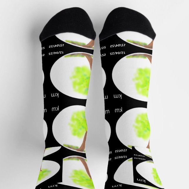 km tree painting socks socken (Oben)