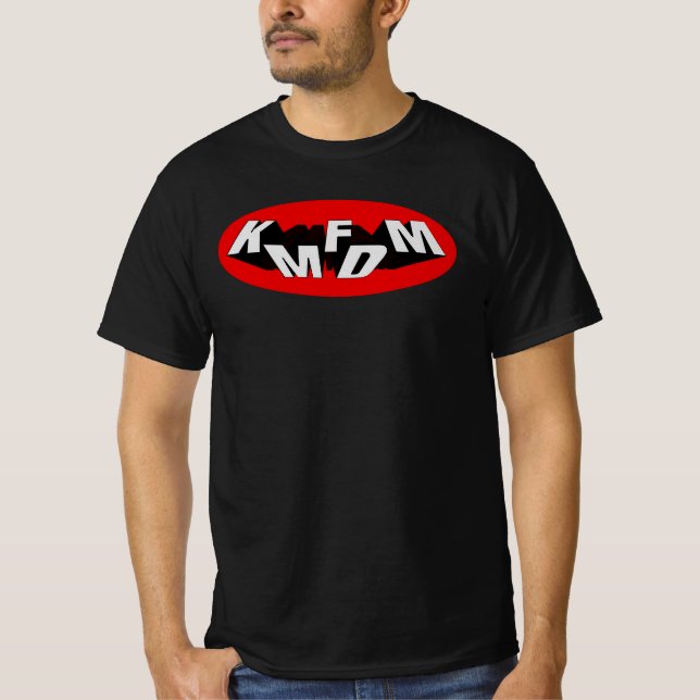 Kmfdm-Logo T-Shirt (Vorderseite)