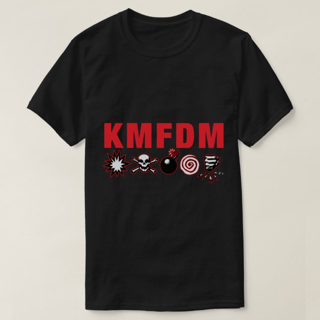 KMFDM SYMBOLS Klassischer T - Shirt (Design vorne)