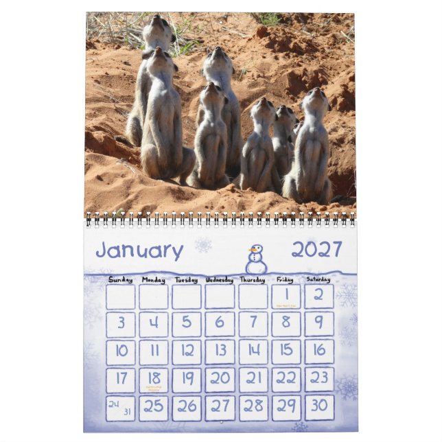 KMP Meerkats Kalender 2011 (Jan 2027)