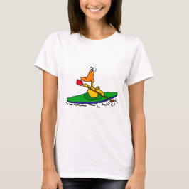 KN, lustige Kayaking Ente T-Shirt