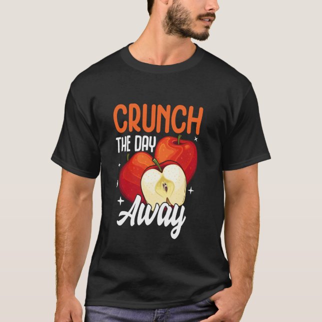 Knack den Tag weg Apfel T-Shirt (Vorderseite)