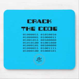 Knacken Sie den Code Mousepad
