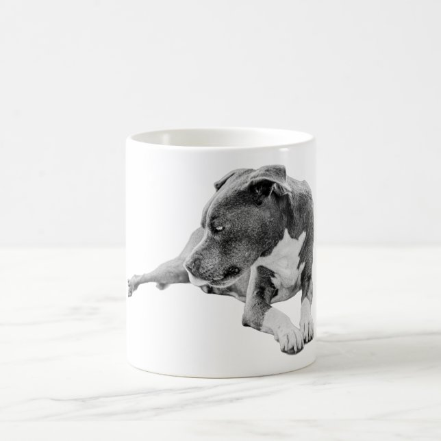 Knackige Luft, stetiger Blick Kaffeetasse (Mittel)