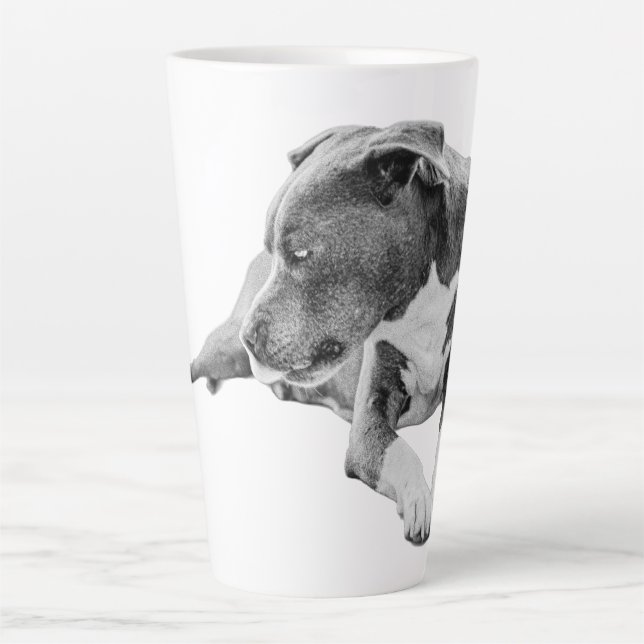 Knackige Luft, stetiger Blick Milchtasse (Vorderseite)