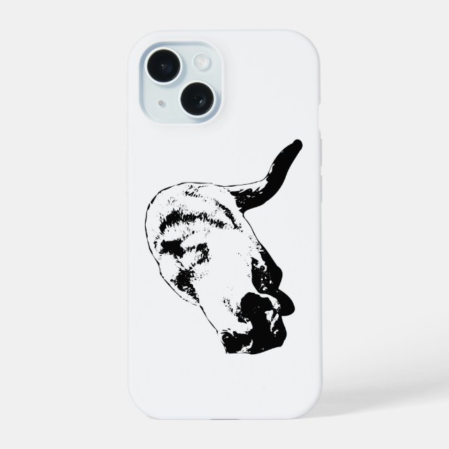 Knackiger Rand, ruhige Ansicht iPhone 15 Hülle (Rückseite)