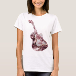 Knackiges Silber ABSTRACT ART Grafikdesign T-Shirt