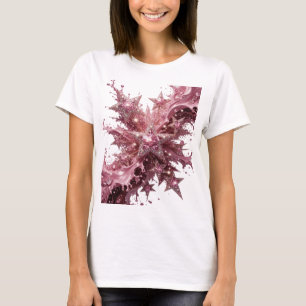 Knackiges silbernes STAR-SPANGLED Wearable Art T-Shirt