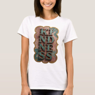 Knackiges Türkis FREUNDLICHKEIT Modernes Design T-Shirt