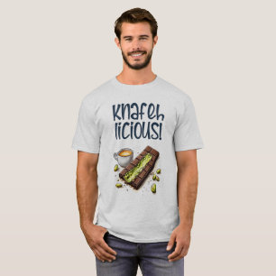 Knafehlicious Chocolate Kunafa Pistachio Kaffee T-Shirt