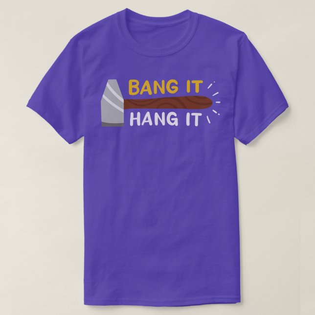 Knall es und hang es T-Shirt (Design vorne)