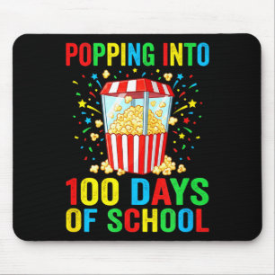 Knallen in 100 Tage Schule - lustiges Popcorn Mousepad