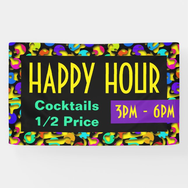 Knallt sich zusammen nahtlos Muster 09 + Ihr Backg Banner (Horizontal)