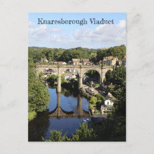 Knaresborough Viaduct, England Postkarte