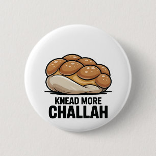 Knead more Challah Juden Backen Button