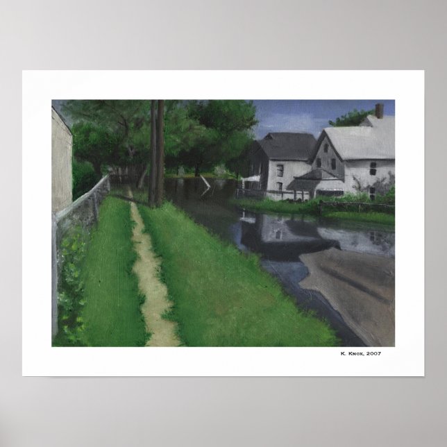 Knee-Deep, südlich von Wickham St. Poster (Vorne)