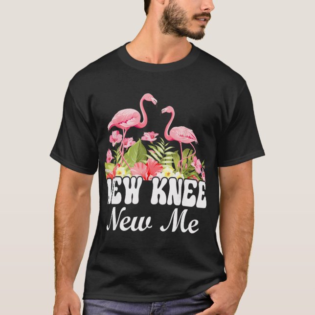 Knee Replacement And Knee Surgery Recovery New Kne T-Shirt (Vorderseite)