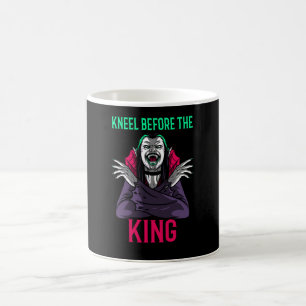 Kneel vor dem König Dracula Kaffeetasse