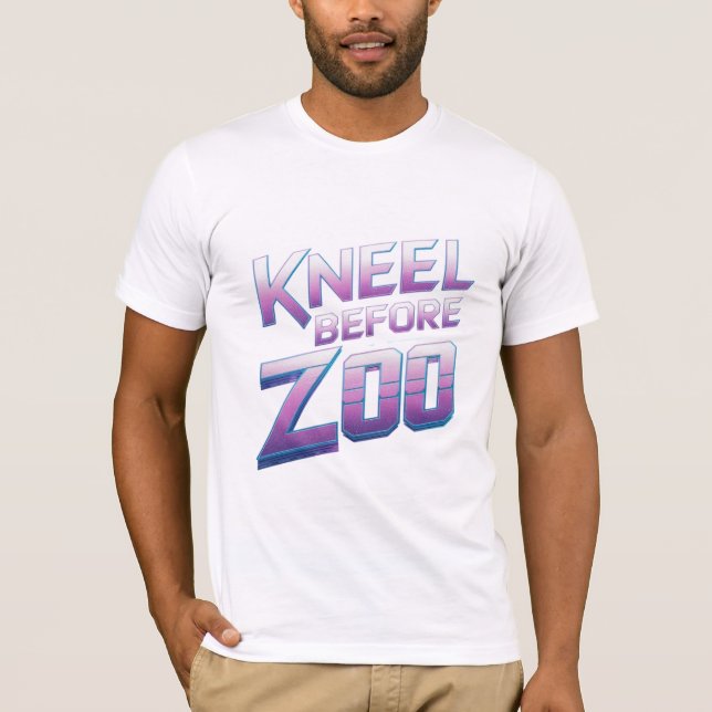 Kneel vor dem Zod-T - Shirt - Einhaltung von Befeh (Vorderseite)