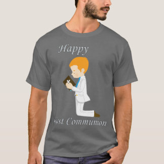 Kneeling Redhead Boy T-Shirt