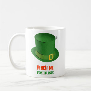 Kneif Mich, Ich Bin Irisch Klassischer Becher Kaffeetasse