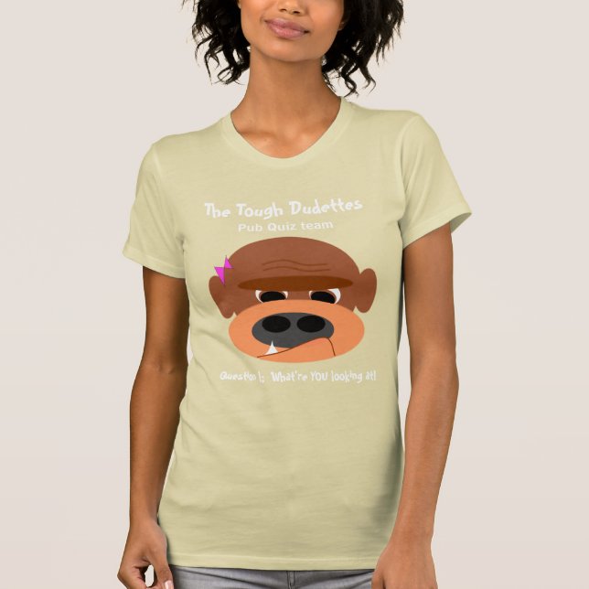 Kneipen-Quiz-Team T-Shirt (Vorderseite)