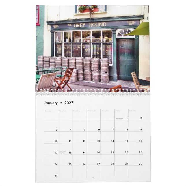 Kneipen von Irland-Kalender Kalender (Jan 2027)