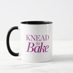 Kneten Sie, um zu backen Tasse