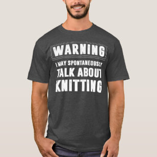 Knetgarn Knetknette Crochetknette Crocheting  T-Shirt