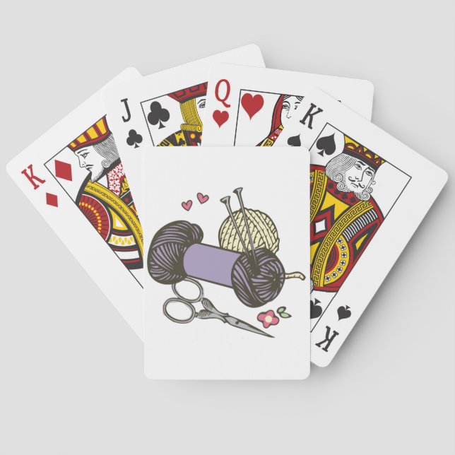 Knetgarne Spielkarten (Rückseite)