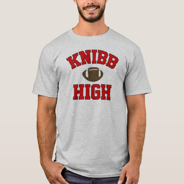 Knibb hoher Fußball-T - Shirt (Vorderseite)