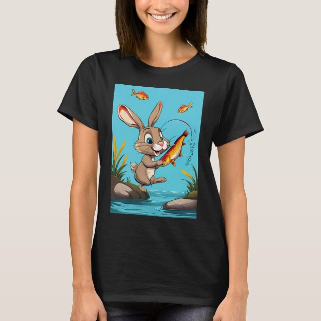 Knickharmer Fischfang T-Shirt (Vorderseite)