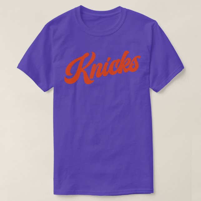 Knicks Retro New York Knicks Basketball T-Shirt (Design vorne)