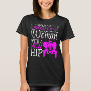 Knie-Operation-Frauen werden gut T-Shirt