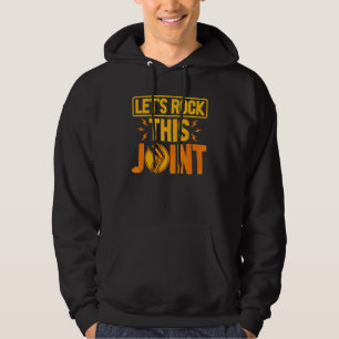 Knie Operation Rock It Knee Ersatz Erholung Sur Hoodie